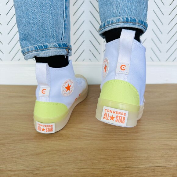 ⭐Converse Chuck Taylor All Star CX EXP2 Hi Mens Shoes 6.5 White Sneaker A10261C⭐ - Picture 4 of 10